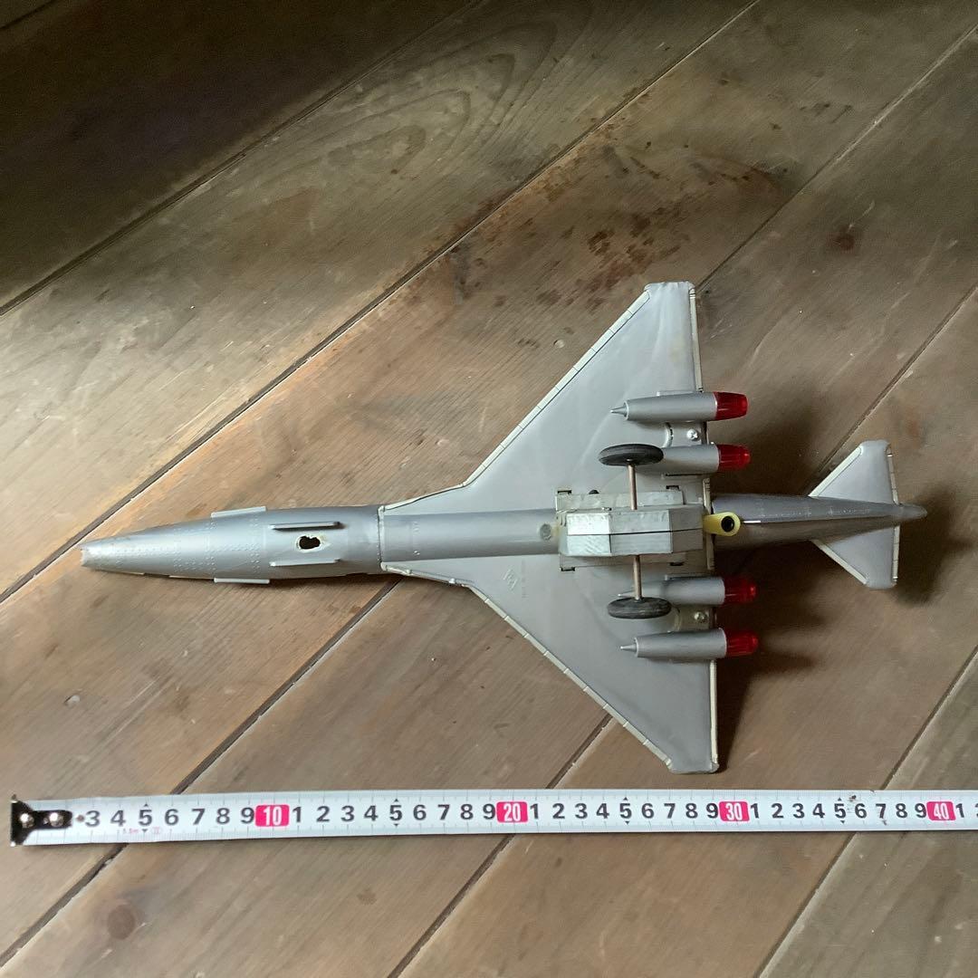 ブリキ玩具　飛行機　JAL JA2707