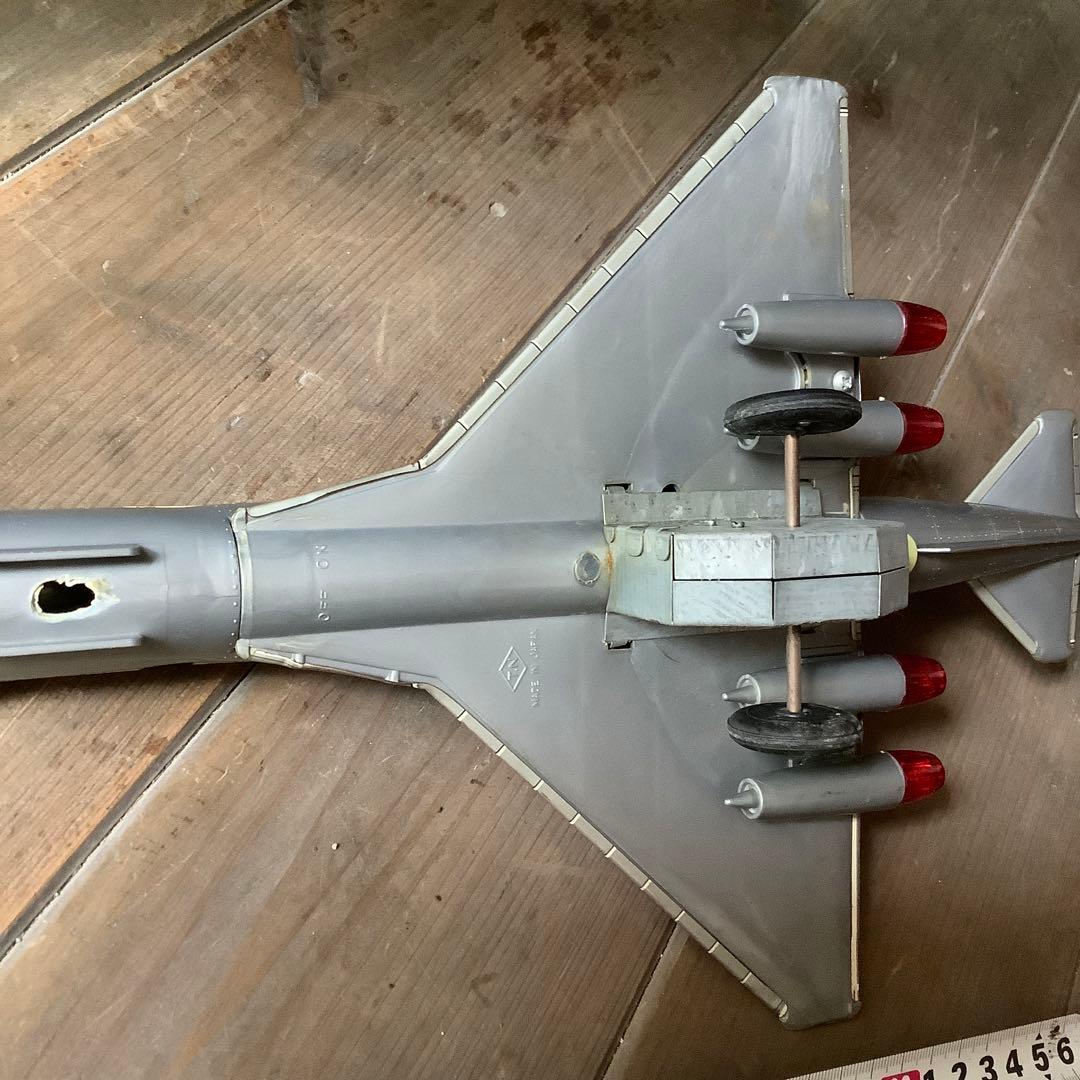 ブリキ玩具　飛行機　JAL JA2707
