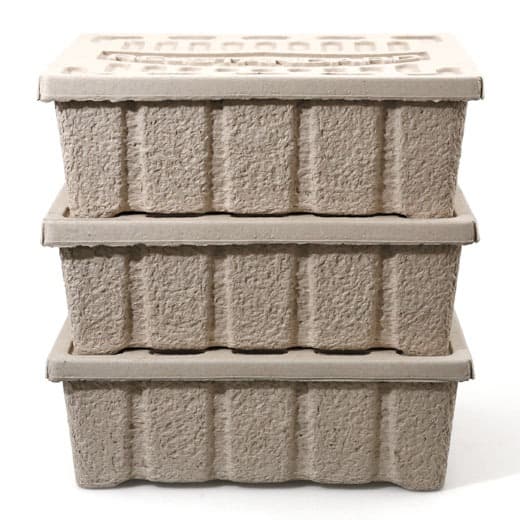 期間限定値下げ！　お洒落に収納！！モールデッドパルプボックス　3個SET