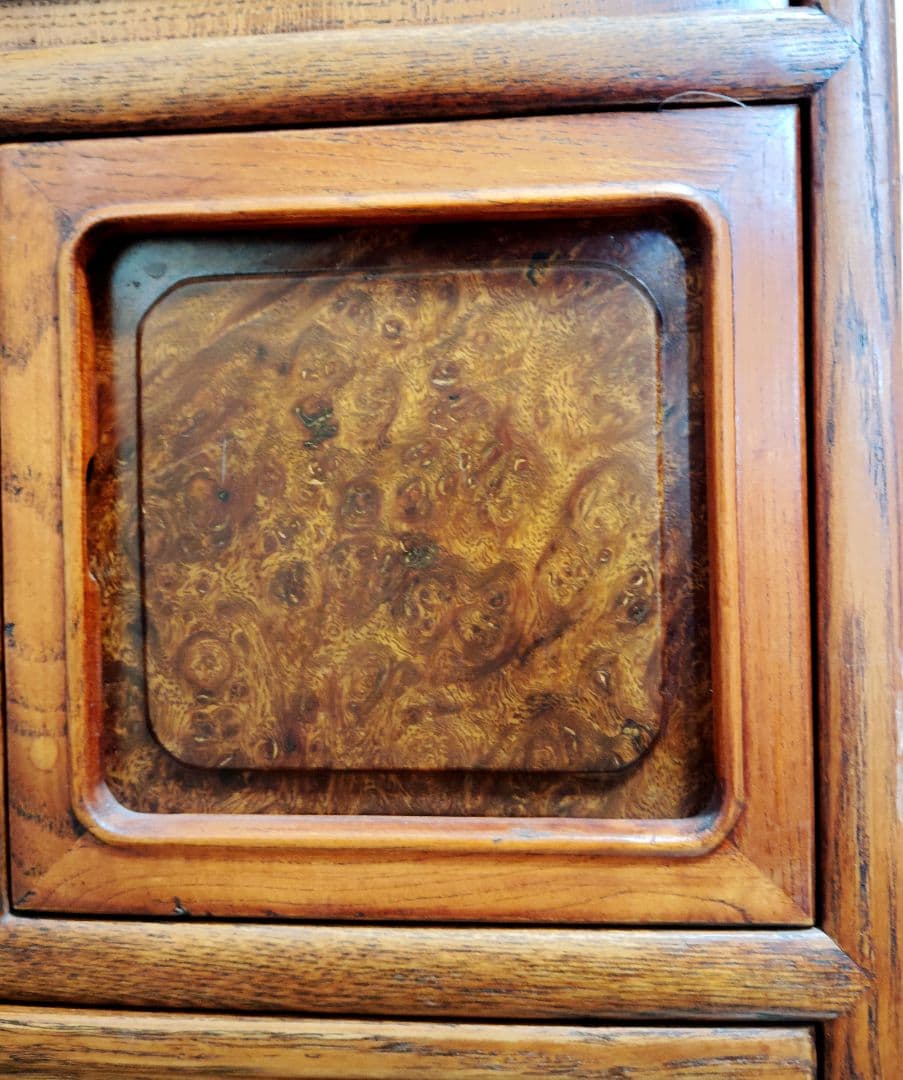 送料無料　 アンティーク 茶道具　茶箪笥　 昭和レトロ 飾り棚