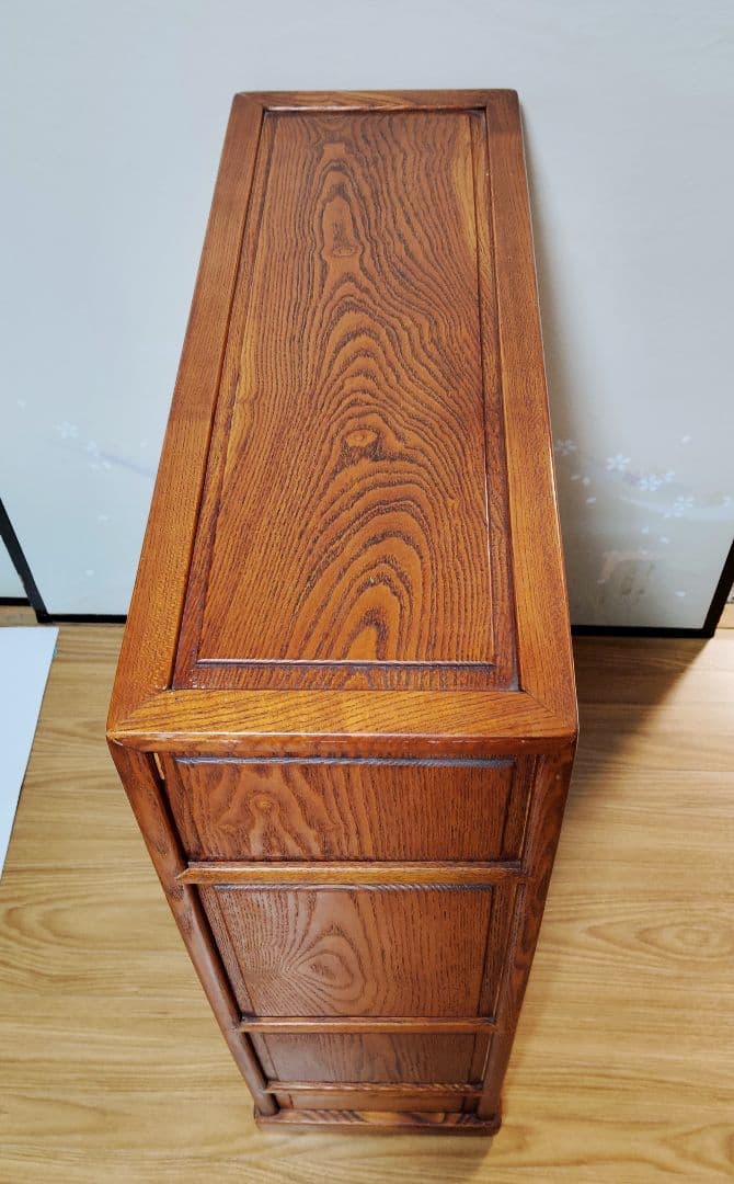 送料無料　 アンティーク 茶道具　茶箪笥　 昭和レトロ 飾り棚