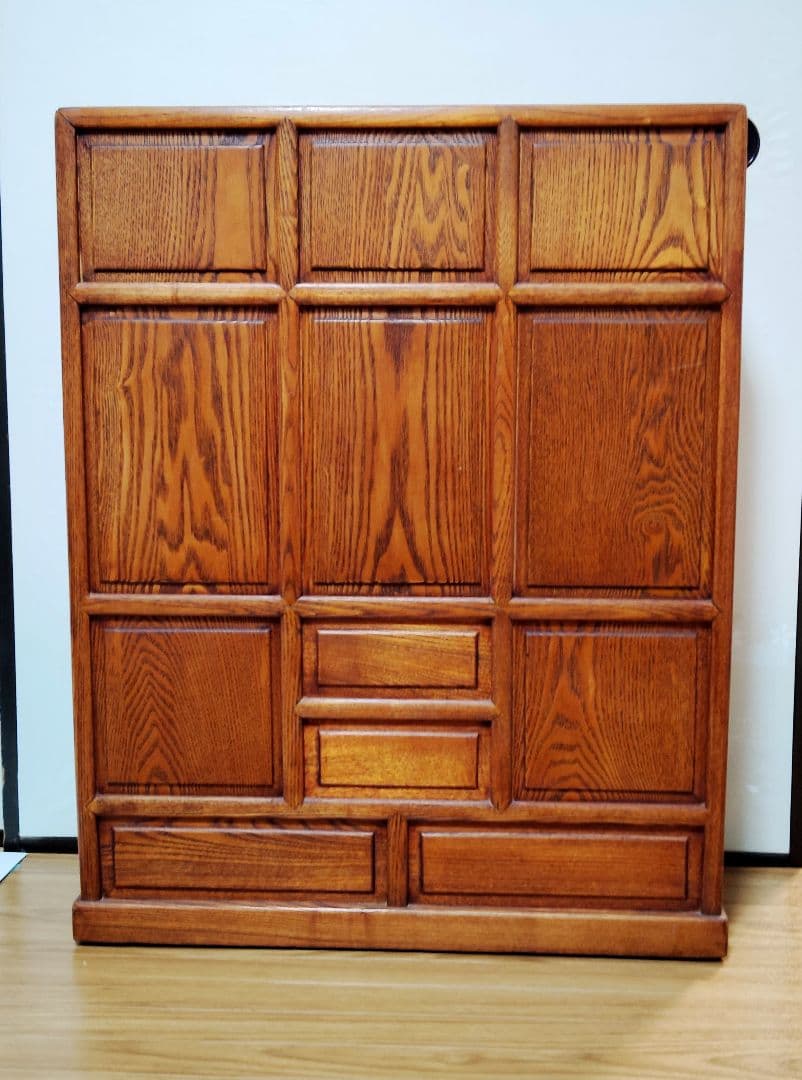 送料無料　 アンティーク 茶道具　茶箪笥　 昭和レトロ 飾り棚