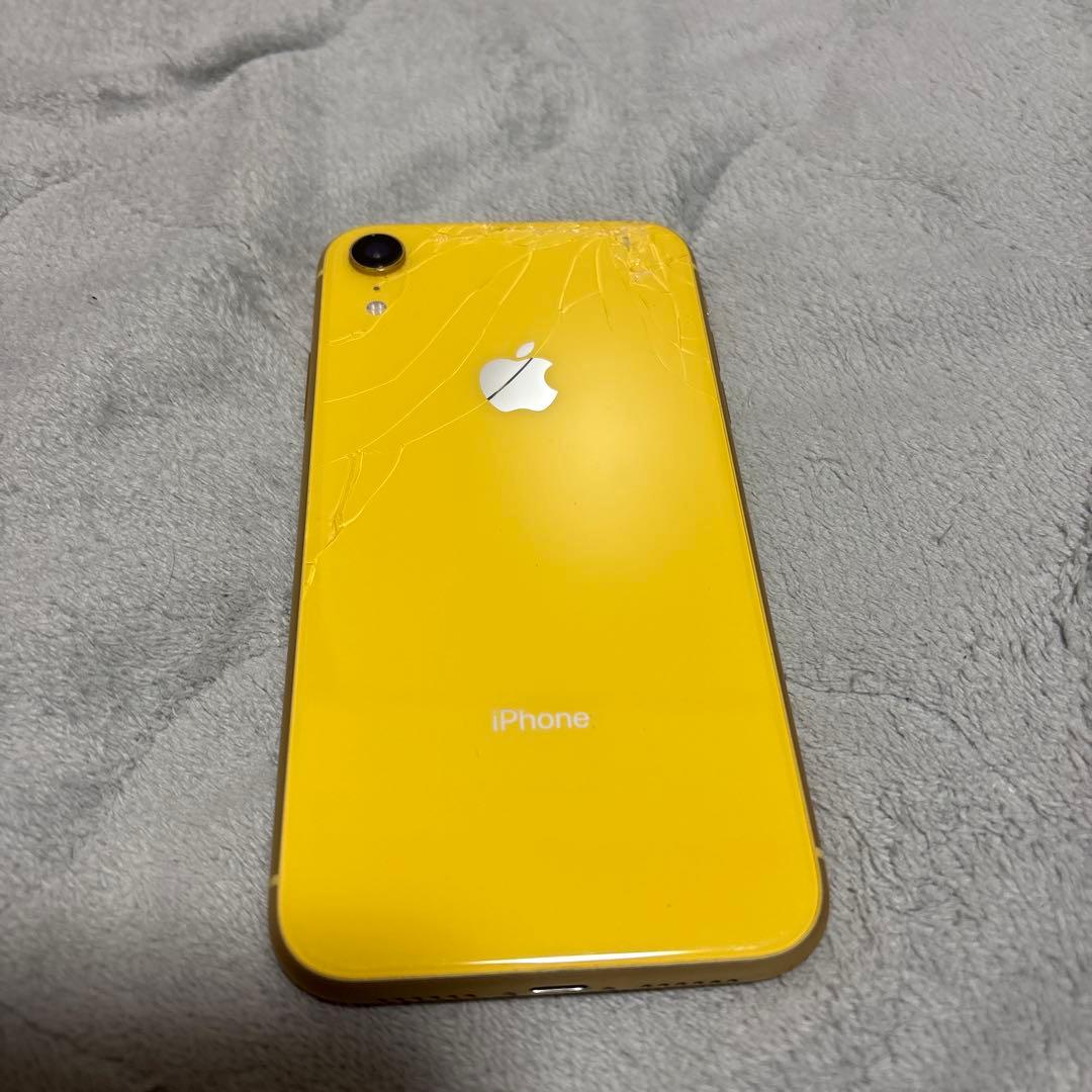 iPhone XR イエロー 本体＋ケース