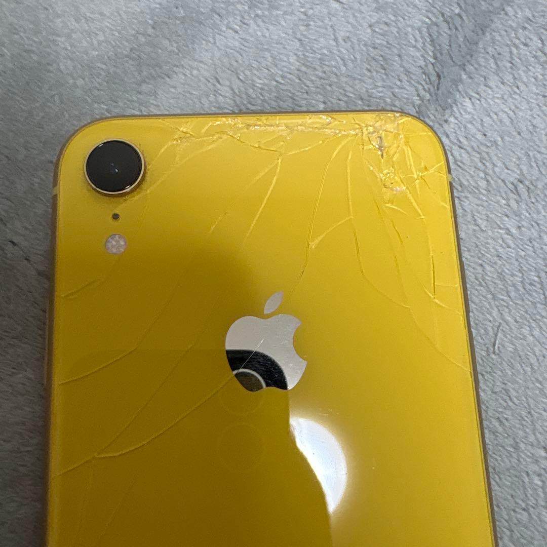 iPhone XR イエロー 本体＋ケース
