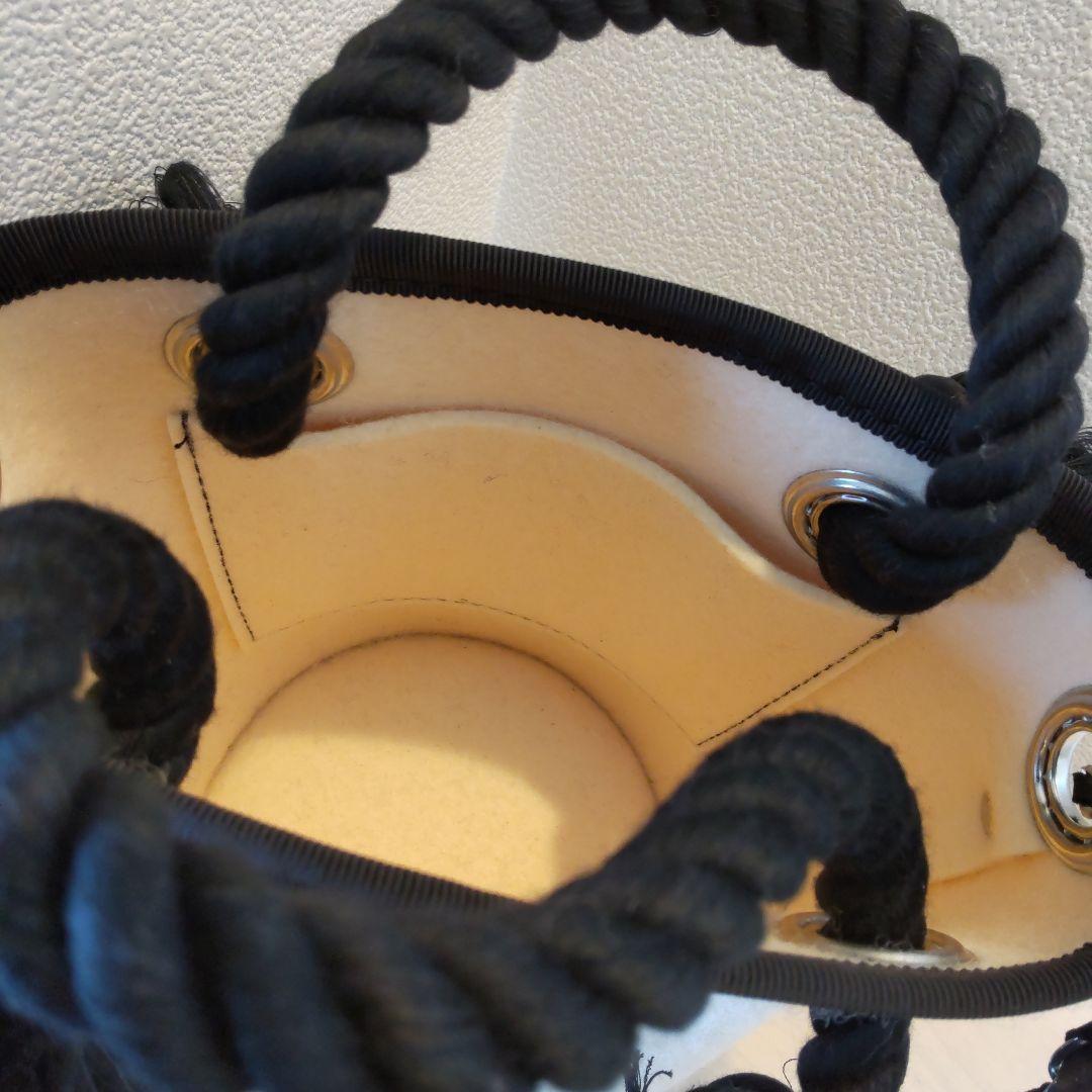 新品　MOUNTAIN　DA CHERRY フェルトチェーンバッグ