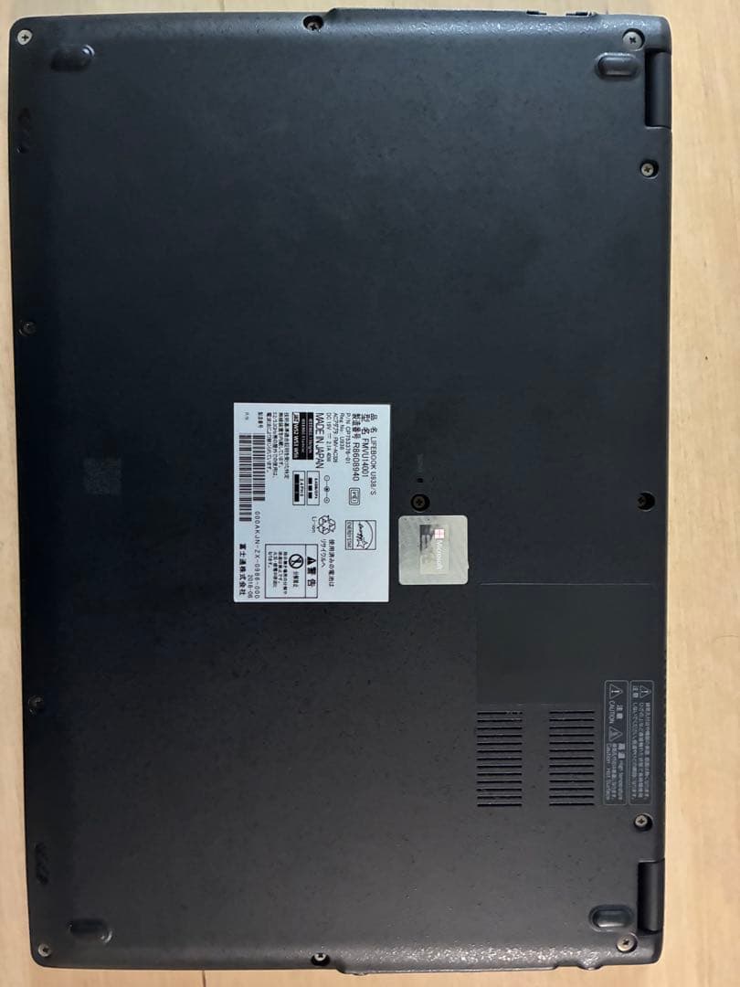 Fujitsu LIFEBOOK ノートPC 本体