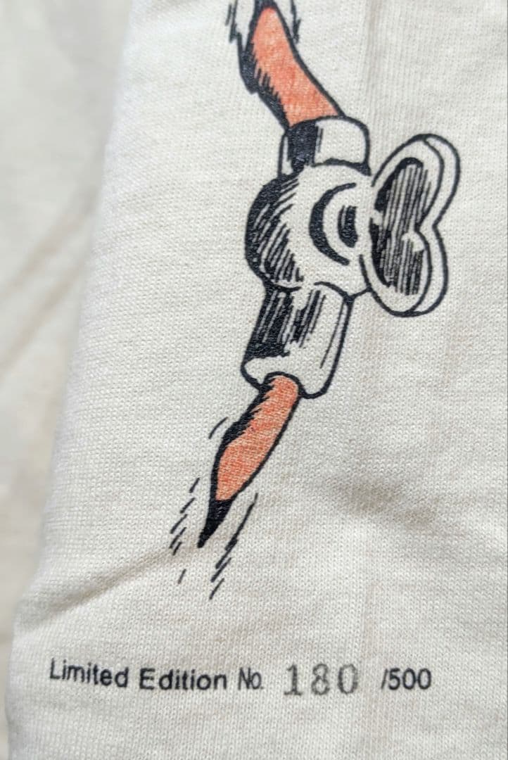 ねじ式 つげ義春 Tシャツ 500枚限定 Ｌサイズ