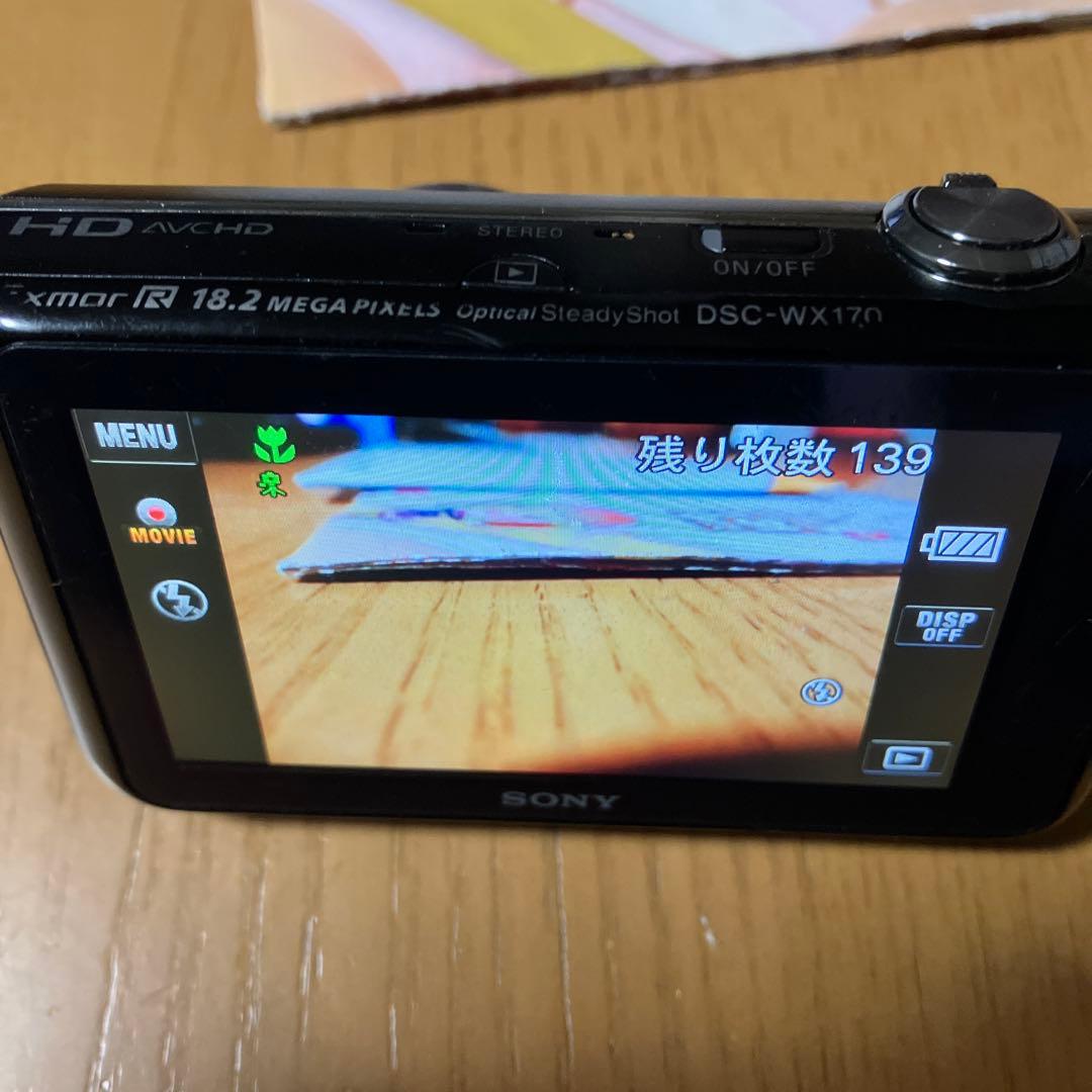 ソニーコンパクトデジタルカメラCyber-shot DSC-WX170