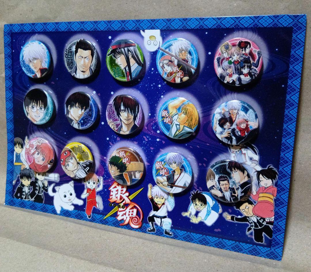 銀魂 ジャンプフェスタ2014 缶バッジセット