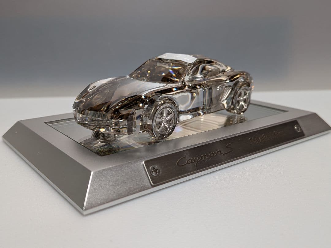 置物 Swarovski / Crystal Porsche Cayman S