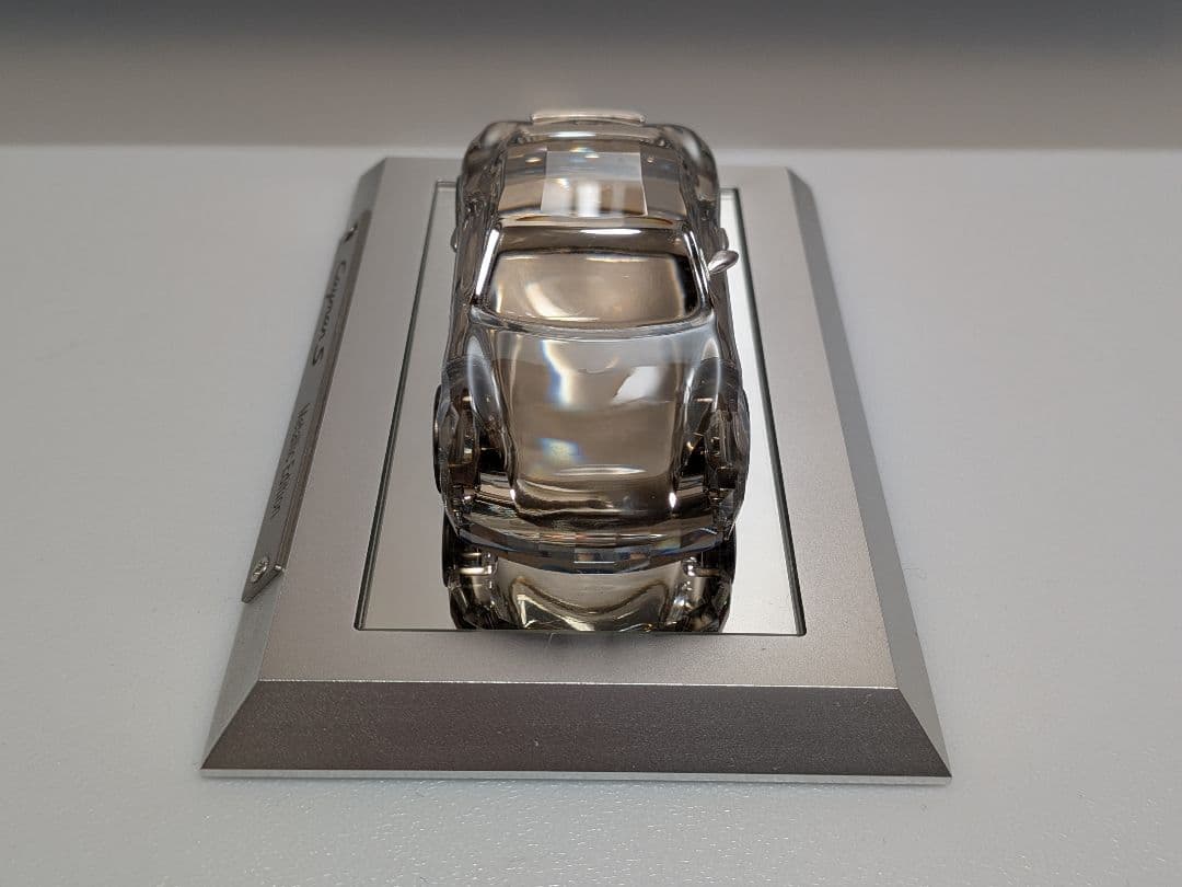 置物 Swarovski / Crystal Porsche Cayman S