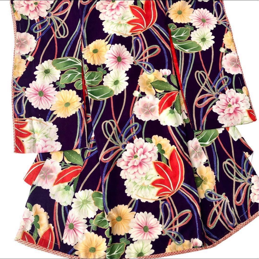 アンティーク　大正時代　女の子　子供着物　被布セット　ひな祭り