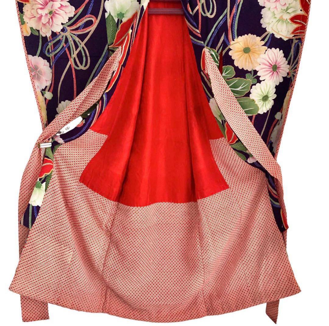 アンティーク　大正時代　女の子　子供着物　被布セット　ひな祭り