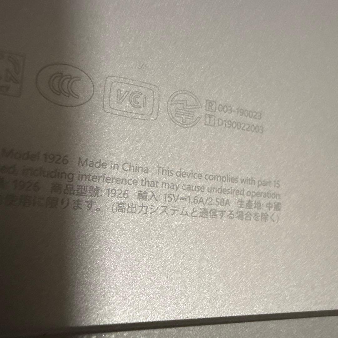 ノートパソコン　surface go3 1926