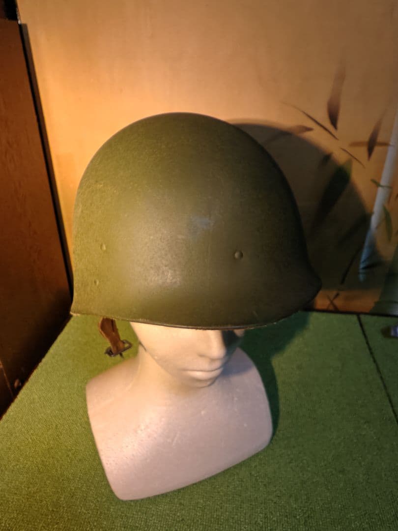 米軍実物　ベトナム戦争 M1ヘルメット　ミッチェルパターン　空挺型M1Cライナー