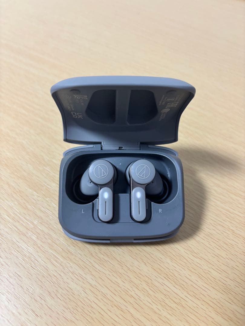 Audio-Technica ATH-TWX7 ワイヤレスイヤホン グレー