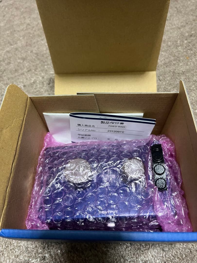 ギター Indigo Note FIXED WAH