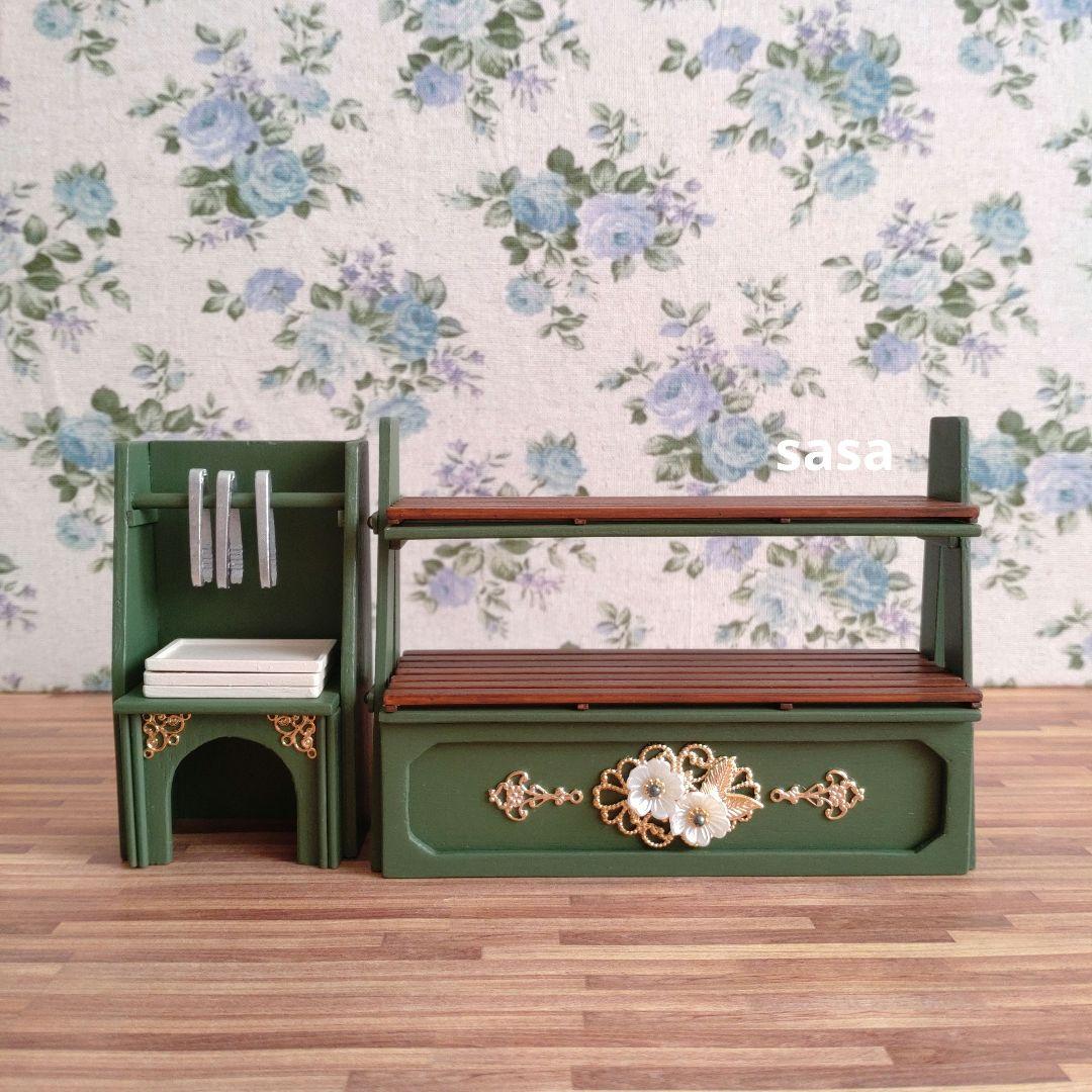 ミニチュア家具　ミニチュアパン屋さんBセット