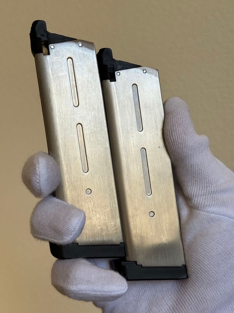 東京マルイ MEU M1911 ガバメント パールグリップ スペアマグ ガスガン