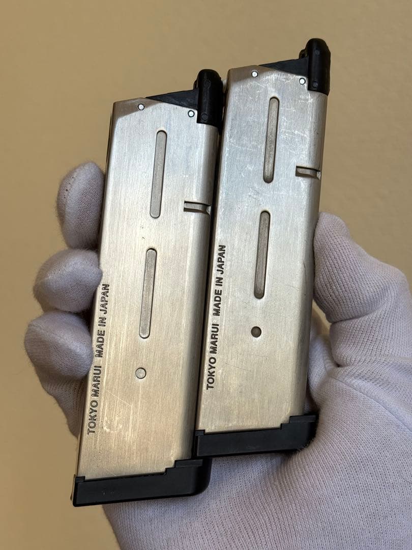東京マルイ MEU M1911 ガバメント パールグリップ スペアマグ ガスガン