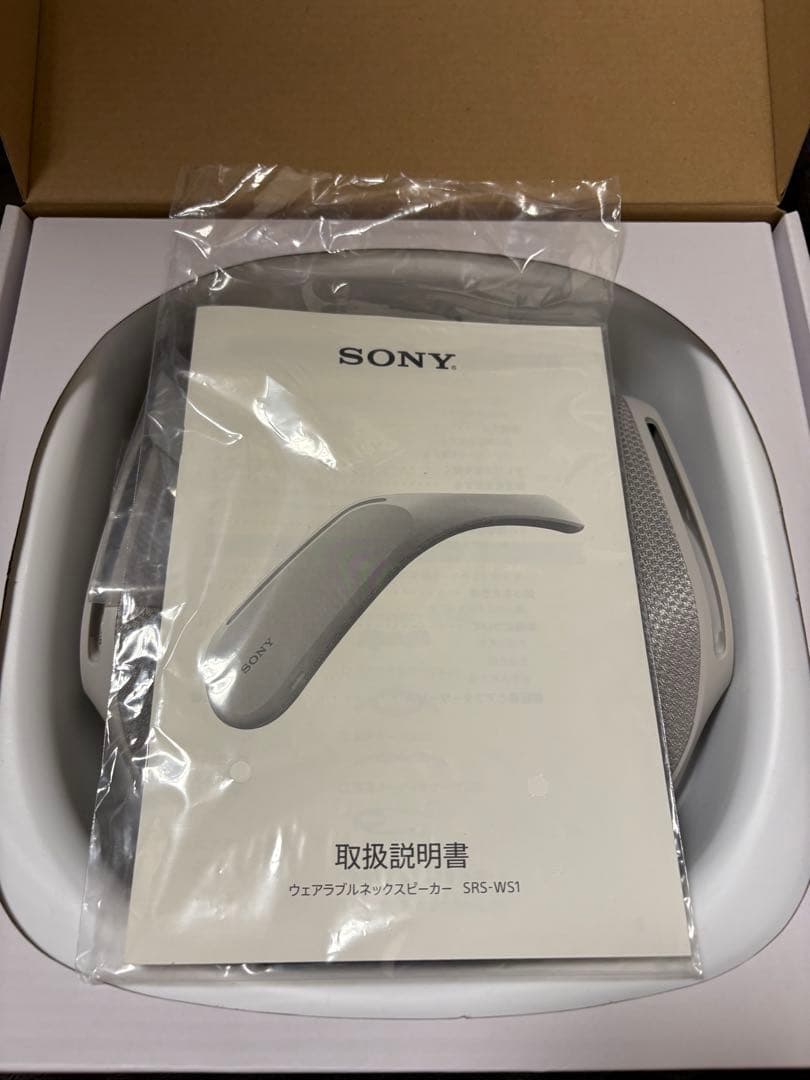 SONY SRS-WS1 ウェアラブルスピーカー