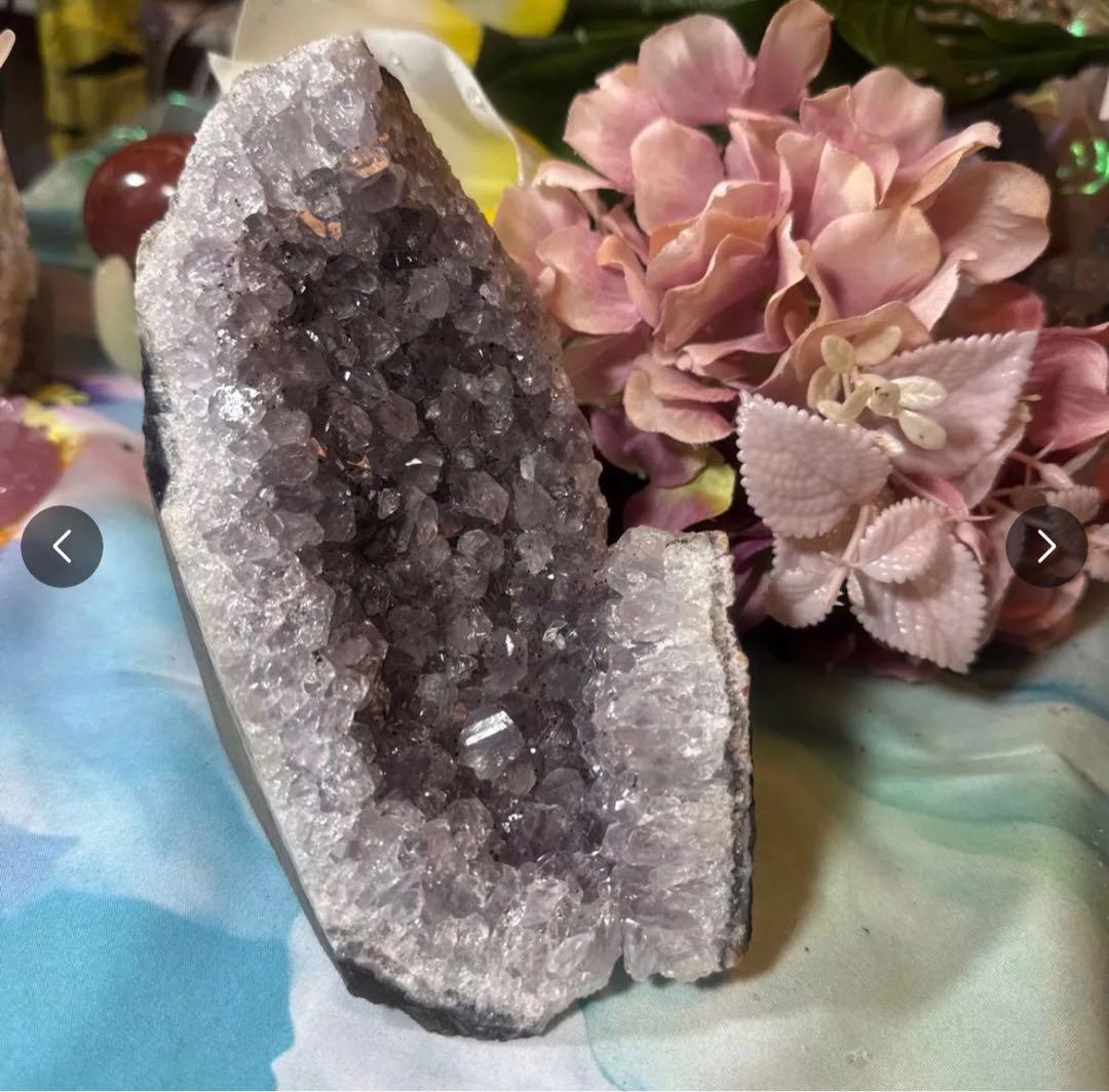 大特価アメジスト結晶 置物 重さ1.4kg