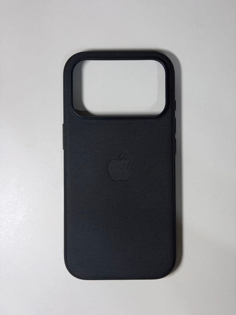 Apple純正品iPhone 17 Pro テックウーブンケース ブラック