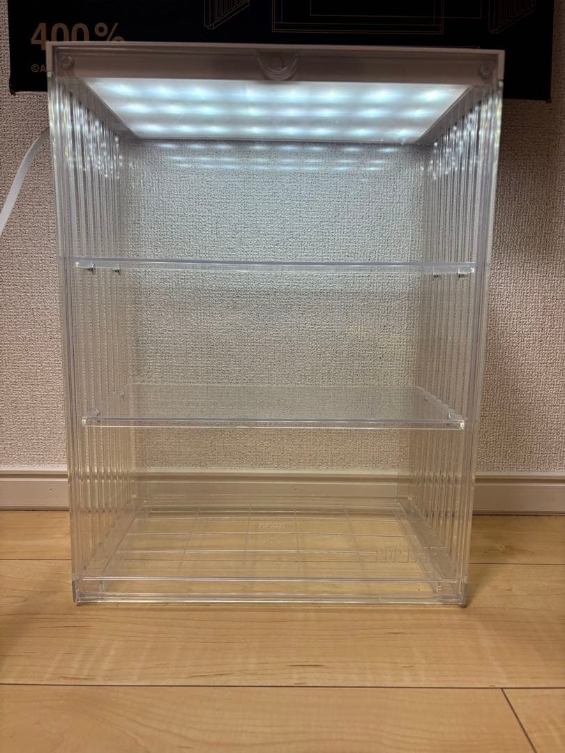 家具・インテリア POP MART 400% Lighted Display Container