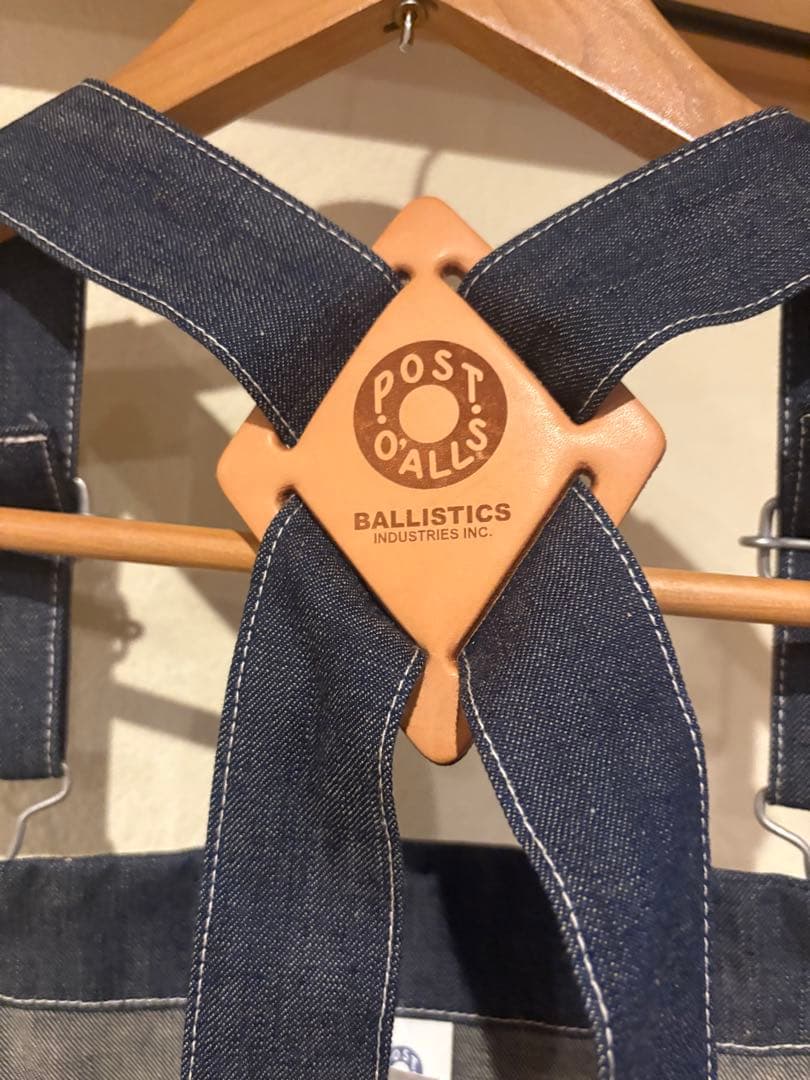 Ballistics/バリスティクス　デニム エプロン