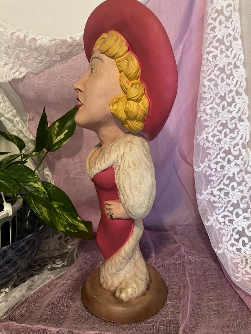 希少‼️昔の女優像 置物 人形