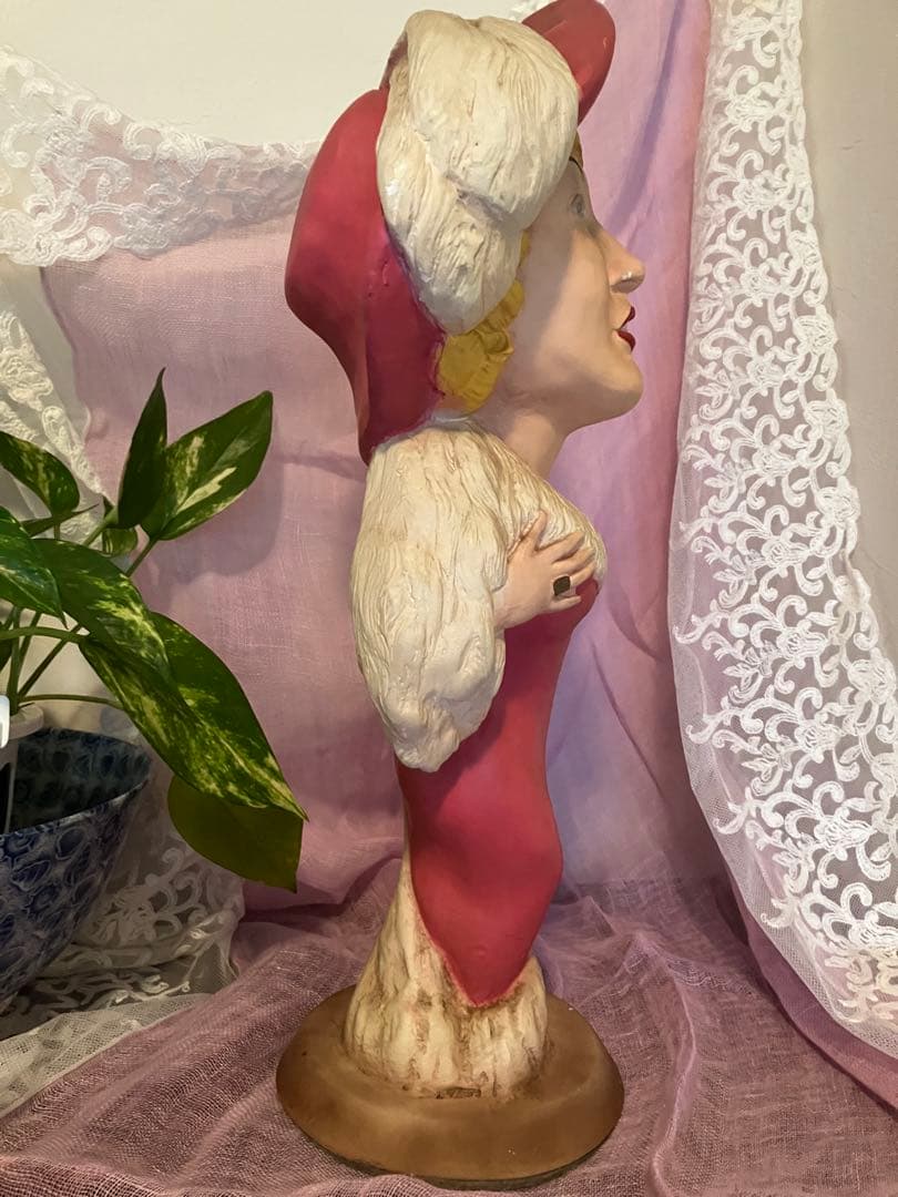 希少‼️昔の女優像 置物 人形