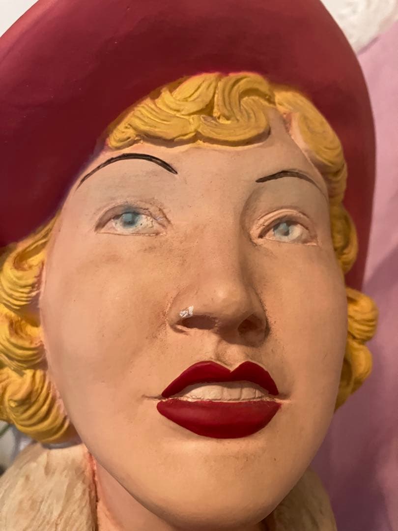 希少‼️昔の女優像 置物 人形