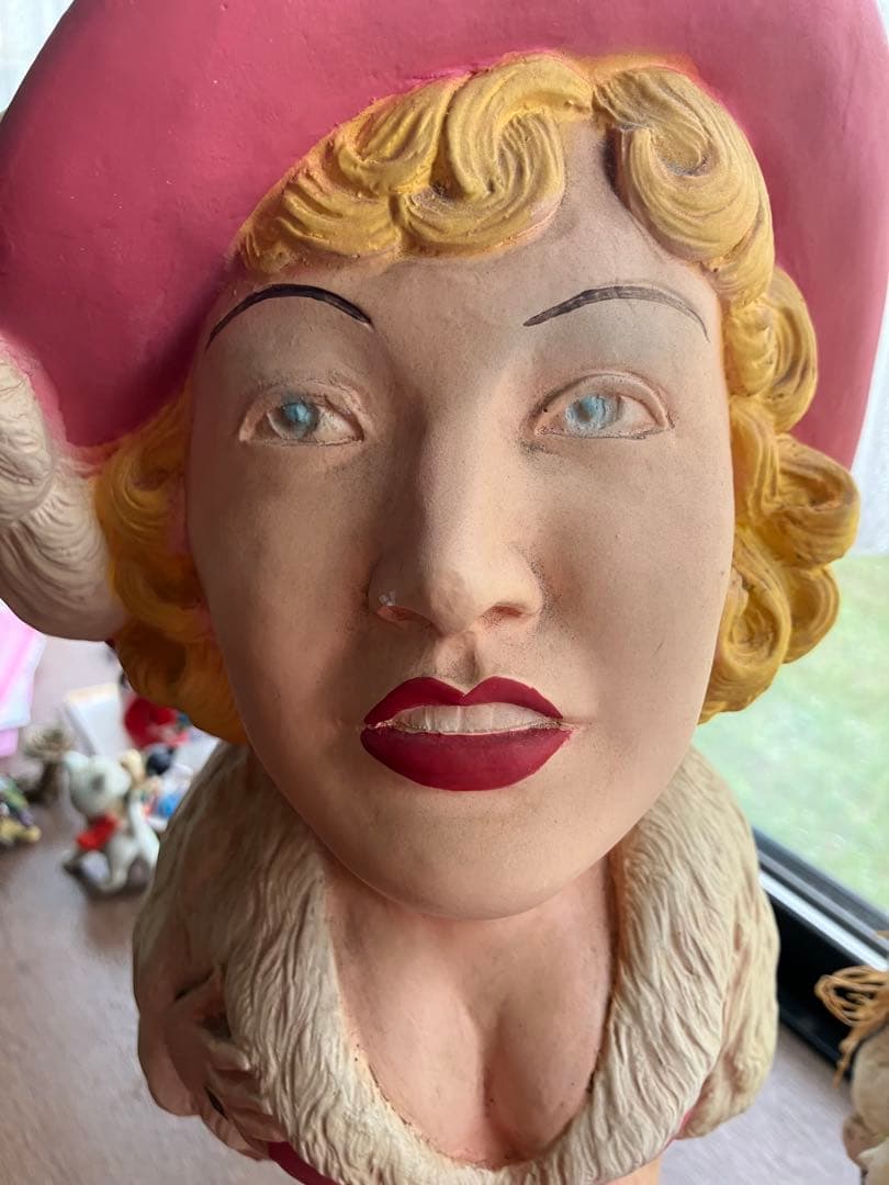 希少‼️昔の女優像 置物 人形