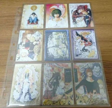 極美品　DEATH NOTE トレーディングカードセット　コレクション