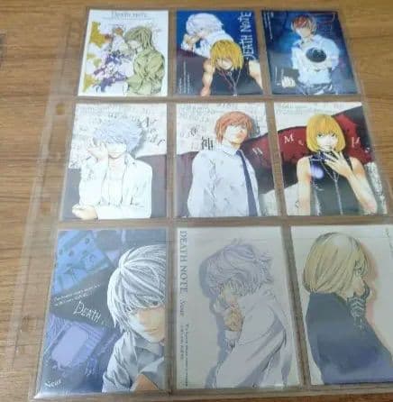 極美品　DEATH NOTE トレーディングカードセット　コレクション