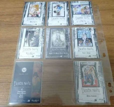 極美品　DEATH NOTE トレーディングカードセット　コレクション