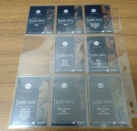 極美品　DEATH NOTE トレーディングカードセット　コレクション