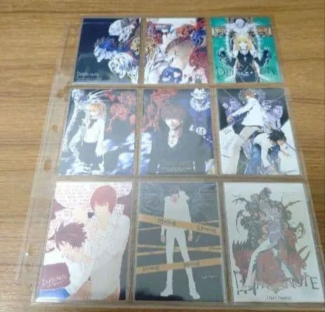 極美品　DEATH NOTE トレーディングカードセット　コレクション