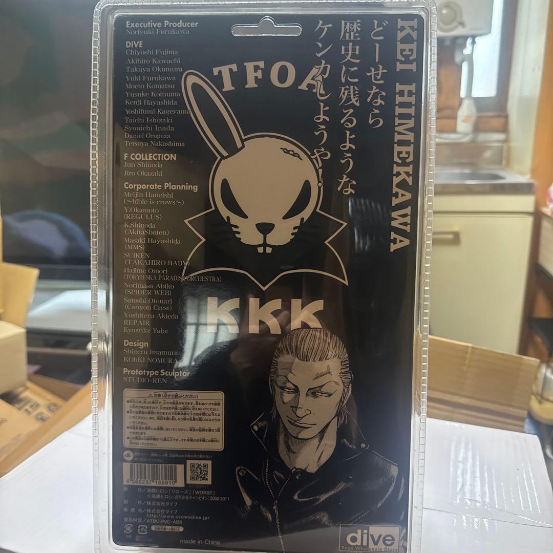 FBG フラッシュバックジェネレーション　姫川敬　マスクパーツ３種　クローズ