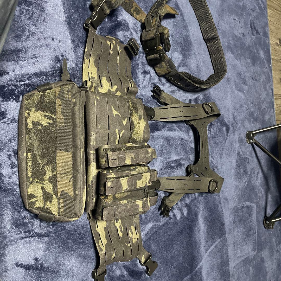 値下げ中！　VTG MP5チェストリグセット ベルトは新品　MCBK