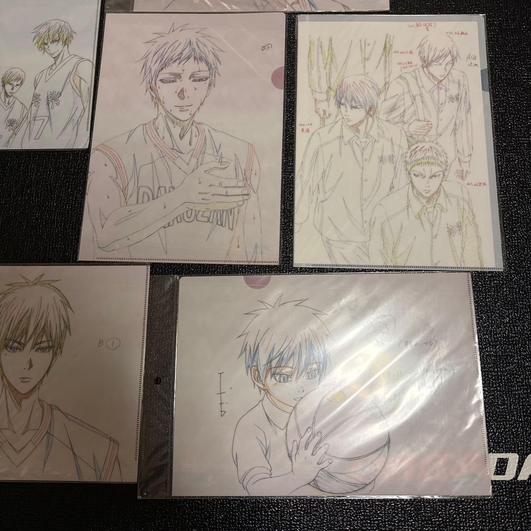 黒子のバスケ　原画風クリアファイル まとめ売り 14枚