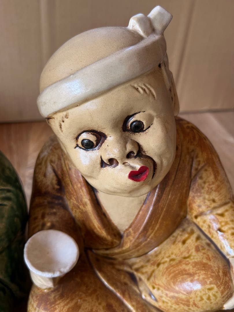 お多福＆ひょっとこペアー御床置 縁起物