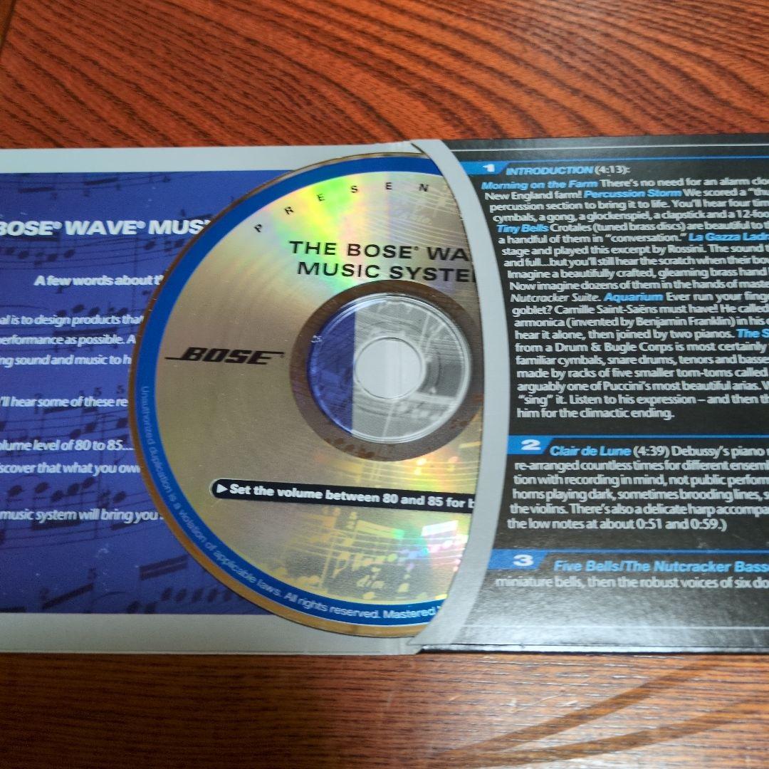 BOSE Wave Music System Ⅲ完動品ワイドFM純正各種付属取説