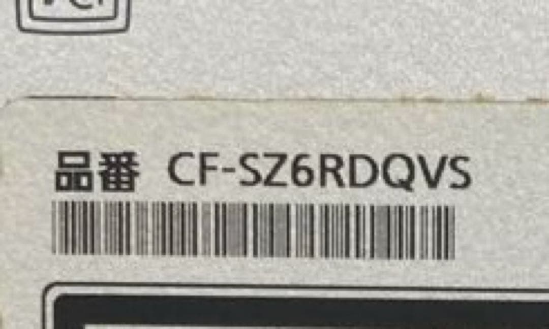 panasonic レッツノート 8GB CF-SZ6
