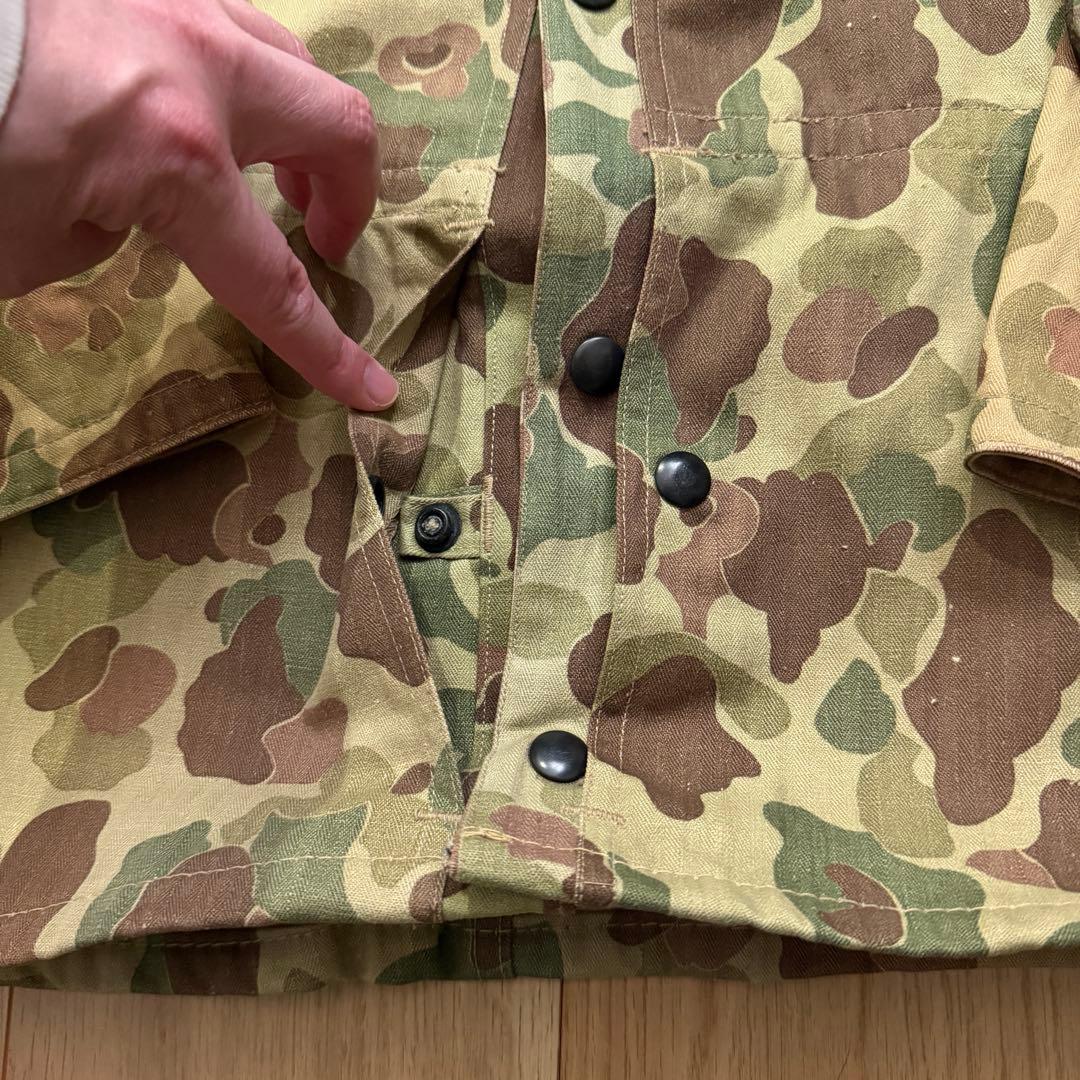 1940's WW2 US ARMY ダックハンターカモ HBT ジャケット