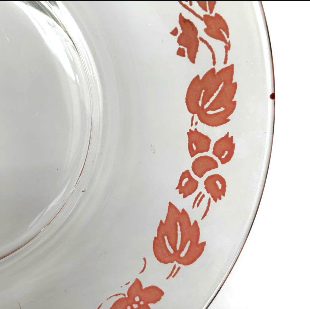 ヘーゼルアトラス　ピンクアイビー　デザートカップとプレートのセット