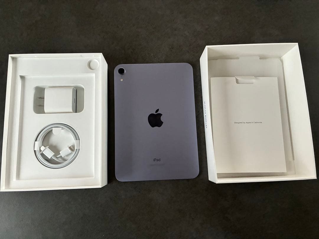 iPad Mini 6パープル 64GBWi-Fiモデル バッテリー97%