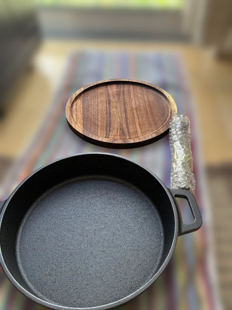 ENROピザ窯、スキレッド鍋