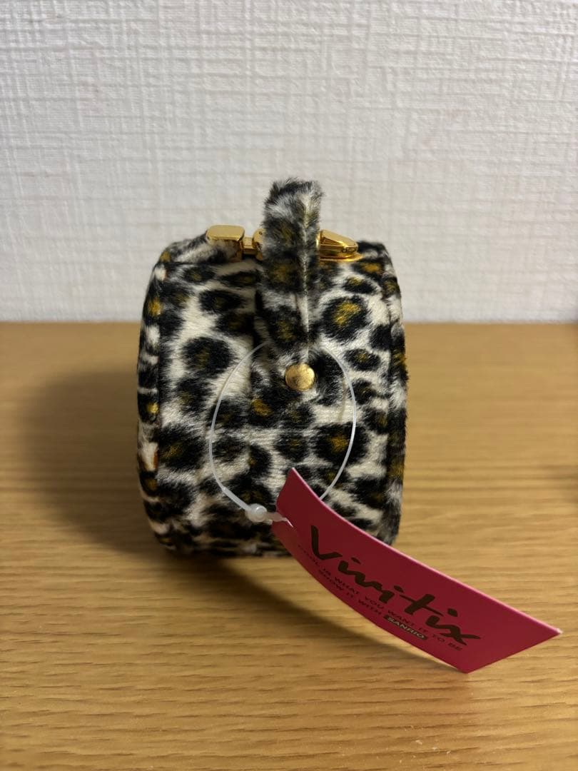 Vivitix ハローキティ ミニトランク ヒョウ柄　サンリオ　1998 #1