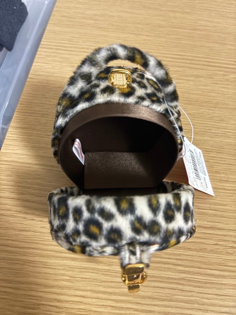 Vivitix ハローキティ ミニトランク ヒョウ柄　サンリオ　1998 #1